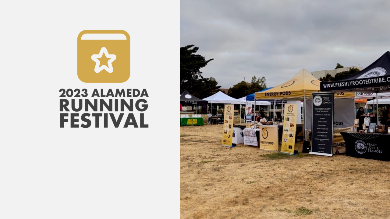 Energy Pods at Alameda Running Festival KG Food Company