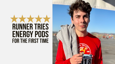 California Runner Tries Energy Pods for First Time