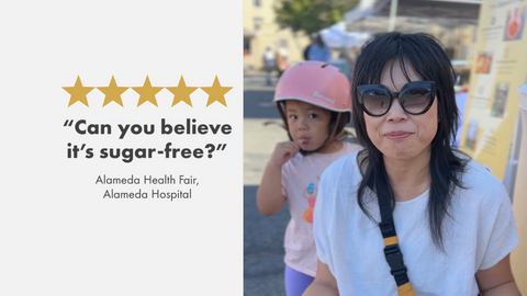 Sweet Treat with a Healthy Beat: Chocolate Energy Pods Win Hearts at Alameda Health Fair