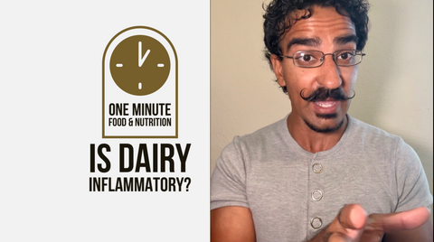 Is Dairy Inflammatory? What Does the Science Actually Say? | One Minute Food & Nutrition