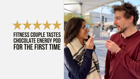 Fitness Couple Tastes & Reacts to Chocolate Nova Energy Pod for the First Time