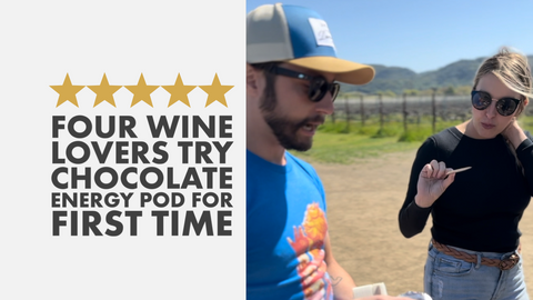 Wine Lovers Discover A New Favorite: The Chocolate Energy Pod!