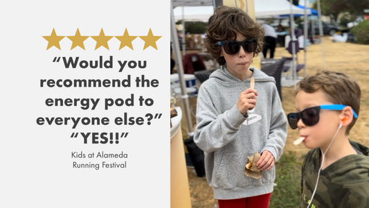 Tiny Tasters, Big Reactions: Energy Pods Win Over Young Athletes in Alameda!
