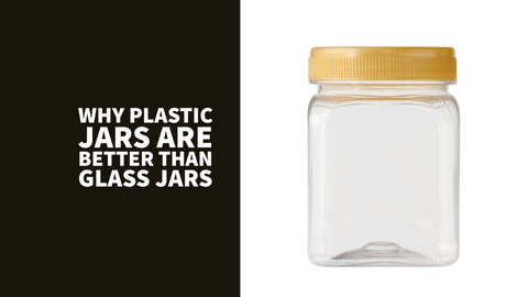 Plastic Jars vs. Glass Jars: Uncovering Sustainability and Practical Superiority