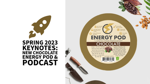 Spring Keynotes: Unveiling the New Chocolate Energy Pod and the 'Energize, Explore, Enjoy' Podcast