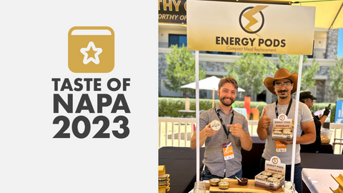 Energy Pods Win Hearts at Taste of Napa: A Triumph for Healthy Eating in a Food and Wine Haven