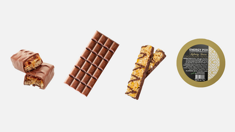 What is the Difference Between Candy Bar, Chocolate Bar, Nutrition Bar & Energy Pod?