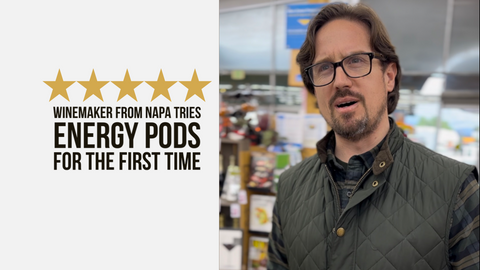 Professional Winemaker from Napa Valley, California, Tastes & Reacts to Chocolate Nova Energy Pod for the First Time