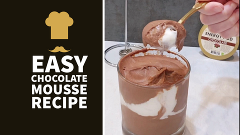 Easy Chocolate Mousse, Energy Pod Recipe by Nicole of Ketowizzard - Low Carb & Keto Friendly Recipe