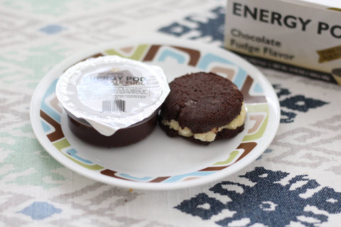 High Protein & High Fat Keto Chocolate Ice-Cream Cookies || Ketogeek Energy Pods