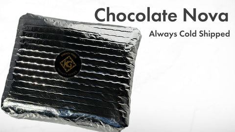 Cold ship packaging of Chocolate Nova Energy Pod