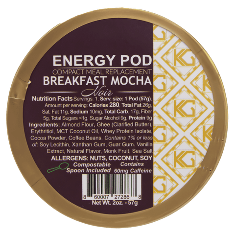 Breakfast Mocha Noir Energy Pod - Single