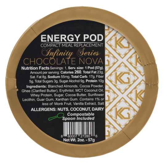 Chocolate Nova Energy Pod - Single - KG Food Company